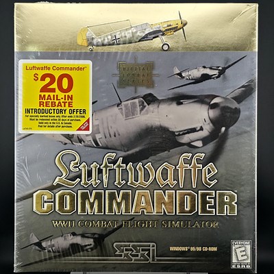 Luftwaffe Commander: WWII Combat Flight Simulator, 1998, Big Box, New & Sealed | eBay