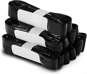 Refill Bag Ring, Garbage bag for AETISY Self-sealing Automatic Trash Can, 6 Pack Refill Rings - Each Supports About 20 Times Package