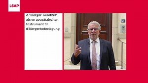 Den LSAP-Deputéierte Mars Di Bartolomeo gëtt Erklärungen zum 4. Kapitel vun der Verfassungsrevisioun. 👉Domadder ass och dat lescht Kapitel vun der Revisioun ofgeschloss. ✅ #zesummen | LSAP