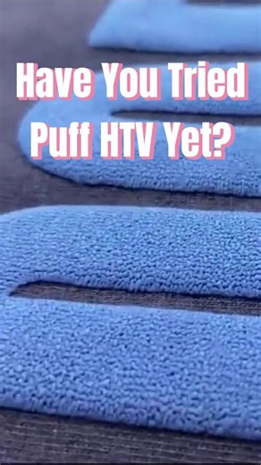 Puff heat transfer vinyl is a special htv that when applied properly creates a puff effect on your material or shirt. #puffhtv #puffheattransfer | Jamela Payne | Facebook