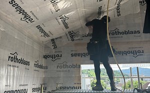 Passive House and Blower Door Test