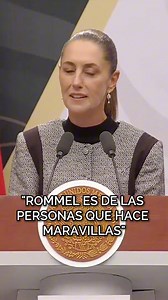 176K views · 10K reactions | Siempre agradecido con la PresidentA Claudia Sheinbaum Pardo por la confianza.  Ha sido un año increíble trabajando, transformando y sumando logros para el deporte mexicano  Y esto apenas va comenzando. #CONADE #PremioNacionalDeDeportes #México #DeporteMexicano | Rommel Pacheco | Facebook