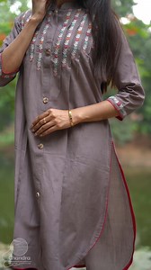 5.5K views · 33 reactions | Ladies Cotton Kurti One Piece Code-1578 Fabrics-Cotton (Design Jacket) Category-Kamiz Media- Embroidery Price-1450 tk (Size-36,38,40,42,44,46) | Chandra | Facebook