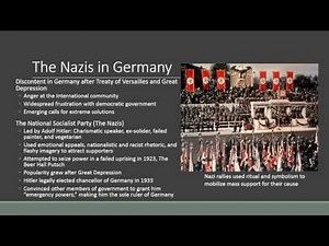 The Rise of Totalitarian Regimes