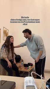 life hack: date a foreign man. we dont argue because we don’t understand each other #filipina #afam #relatable #couple | Piong Piong