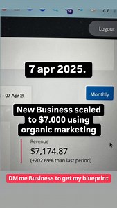 New business hit $7K using organic Marketing. Making the first sales it’s the hardest part. It’s about niche  offer  result. Now we’re ready to scale it to 30K/ month  DM me “Business” to help you scale using my blueprint | Angel Rodian | Facebook