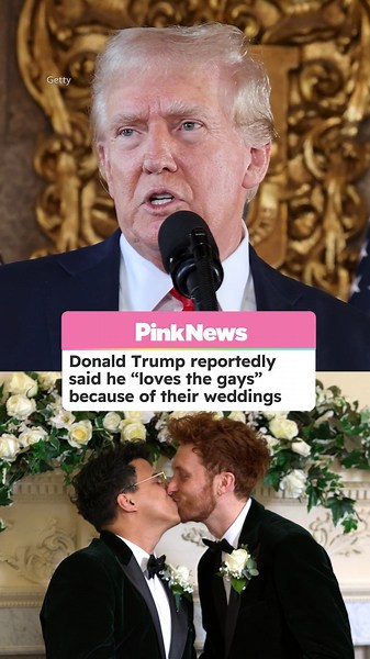 Trump's "love the gays" remark resurfaces amid anti-LGBTQ+ record, NYT reports