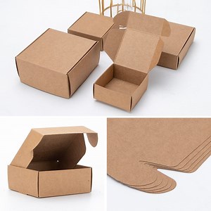 [Hot Item] Small Mailing Boxes Kraft Corrugated Cardboard Packing Mailers for Cosmetics Electronics