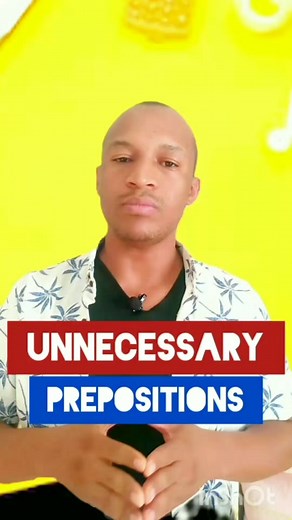 ✔️Unnecessary Prepositions | Important to watch✔️ #grammartips | English tutor