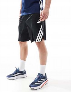 adidas Basketball legends 3-stripes shorts in black | ASOS