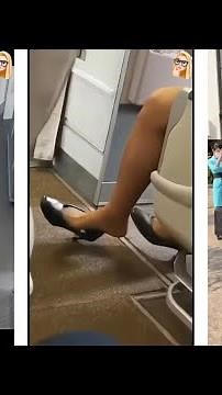 ATTRACTIVE FLIGHT ATTENDANTS COMPILATION 10