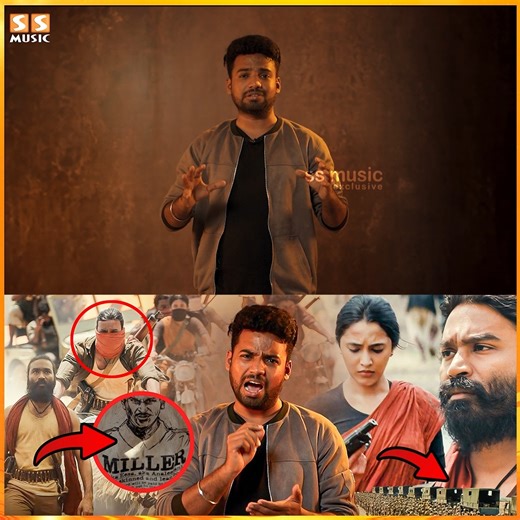 15K views · 694 reactions | Hidden Details of " CAPTAIN MILLER " Teaser - Dhanush | Priyanka Mohan | Arun Matheshwaran #HappyBirthdayDhaush #CaptainMilIer #ArunMatheshwaran #Dhanush #PriyankaMohan | SS MUSIC | Facebook