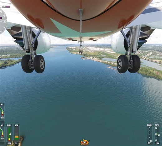 18 reactions | Beautiful Landing In Philadelphia International Airport | SilverSkulls Gaming | Facebook