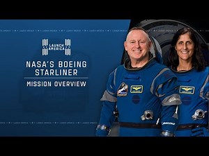NASA’s Boeing Crew Flight Test Mission Overview | Johnson Space Center FriendsofNASA.org: NASA astronauts Butch Wilmore and Suni Williams will support NASA’s Boeing Crew Flight Test mission to the International Space Station. The duo launched aboard Boeing's Starliner spacecraft atop a United Launch Alliance Atlas V rocket from Cape Canaveral in Florida on June 5, 2024. The mission serves as the final flight test for the Starliner spacecraft and will be its first mission with crew. The mission w
