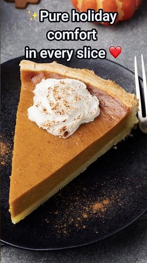 Creamy Dairy-Free Pumpkin Pie 🤤🥧 | Thanksgiving Must-Try!