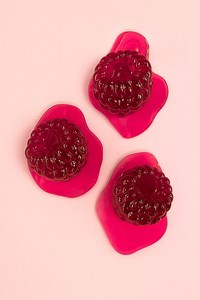 3D Raspberry Resin Wall Art: Kitsch Fruit Sculpture - Etsy