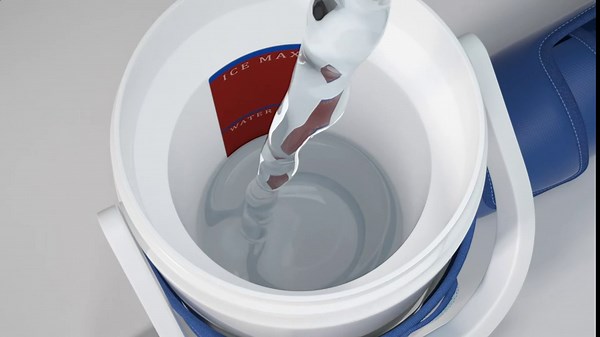 Cold Therapy Ice Machine System with Upgraded Programmable Timer, Knee and Ankle Joint Compression Pad, Strong Cryotherapy Machine, Lightweight Reusable Ice Machine for Knee/Foot