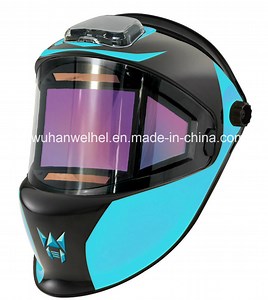 [Hot Item] (180 degree side view) Solar Powered TIG/MIG Auto Darkening Automatic Welding Helmet /Grinding Mask
