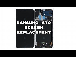 Samsung A70 Screen Replacement Step By Step!