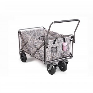 [Hot Item] Heavy Duty Garden Cart Collapsible Folding Outdoor Utility Wagon Beach Cart
