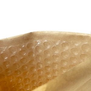 [Hot Item] Customized Brown Kraft Peel and Seal Mailer Bags Poly Bubble Padded Mailer Packaging Envelope