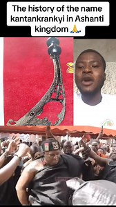 What is Kantankrankyi ❓️❓️ Kantankrankyi is a sword used in punishing victims of ''atɔprɛ'' a type of capital punishment in the Asante Kingdom in the olden days . Kantankrankyi sword keeper is often decorated with a necklace (sompa) ; a hat made of leopard skin (sebɔ nwoma) The hat has a large nsɛbɛ (telisman) on the forehead section of the hat. Four sɛpɔ knives tied together is usually carried by the keeper of the Kantankrankyi sword . OTUMFUOƆ KYEAME KANTANKRANKYI :- In the days of Asantehene 