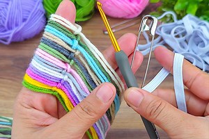 881K views · 3K reactions | oh my god !** this is incredible ,,, you will love this idea ... great idea#crochet #knitting | Desing Crochet | Facebook