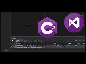 [ VB.NET, C# ] Mengatasi Error : " Resources is not a member " | My.Resources.Resources
