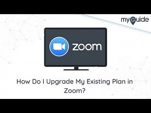 How Do I Upgrade My Existing Plan in Zoom #Zoom
