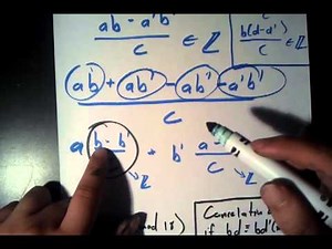 Number Theory - Basics of Congruences
