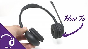 2 Step Guide Plantronics Battery For CS and W Headsets