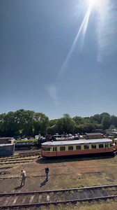 Celebrating the Battle of Britian Class Steam Locomotive renaming here at Wansford today, including an amazing flypast from a Spitfire! | Nene Valley Railway
