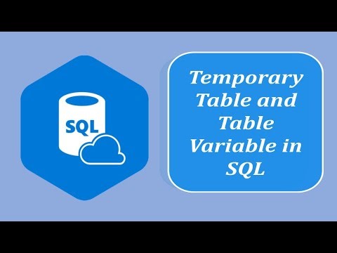 SQL Interview Question and Answers | Temporary Table and Table Variable in SQL