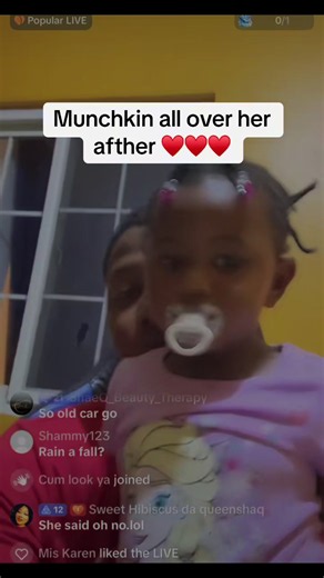 Munchkin all over her afther ♥️♥️♥️#fyppppppppppppppppppppppp #jamaicantiktok🇯🇲viral #viral?videotiktok😇😇 #emmy #viral