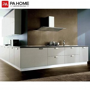[Hot Item] American PVC Melamine Kitchen Cupboard Oak Shaker Style Kitchen Cabinets