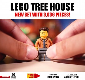Introducing the LEGO Tree House set! 3036 pieces – Set No. 21318 US $199.99 – CA $269.99 – DE €199.99 – UK £179.99 – FR €199.99 – DK 1799DKK Build, display and play with this intricately detailed, 3,036-piece LEGO Ideas 21318 Tree House playset. A complex build for experienced LEGO builders that all the family will love to play with, it features a landscape base and 3 LEGO tree house cabins—a main bedroom, bathroom and kids’ room. The tree has interchangeable sets of green summer leaf elements a