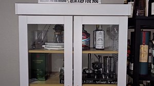 71" Tall Farmhouse Bookshelves Bookcase with Glass Doors, 3 Drawers, Adjustable Shelves, Rustic Large Wooden Storage Cabinet for Living Room, Kitchen, Home Office, Dining Room, Brown 2 Glass & 1 Open