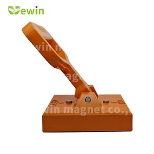[Hot Item] Manual Steel Plate Magnetic Lifter Durable Portable Lifting Magnets for Iron Metal Sheet