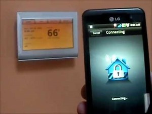 Honewell RTH9580WF Wifi Thermostat operation