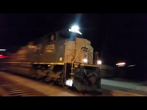 [CSX]4835 SD70ACE Lead Q033-06 Through Fayetteville NC & Loud ASS Horn