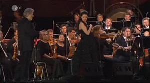 Placido Domingo & Anna Netrebko - Lippen schweigen