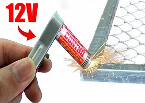 5K views · 37 reactions | Rabbit Battery Transformed: 12v Welder Power | Balcony Garden Ideas | Facebook