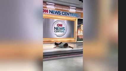 CNN guest’s backflip attempt ends in disaster live on air