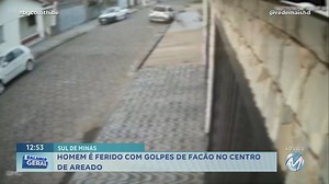 SUL DE MINAS: HOMEM É FERIDO COM GOLPES DE FACÃO NO CENTRO DE AREADO | Um homem ficou ferido após sair de um bar ontem (11/02) no centro de Areado, no Sul de Minas. Segundo a Polícia Militar, a vítima contou que estava em um bar, acertou a conta e quando decidiu ir para casa, foi alcançado pelo suspeito. Ainda segundo ele, tudo teria acontecido sem motivo. A vítima levou golpes de facão e foi encaminhada para o hospital da cidade. Até o momento ninguém foi preso. . . . #homem #ferido #golpe #fac