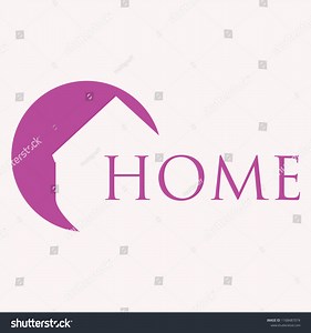 Abstract Home Logo Stock Vector (Royalty Free) 1168487074 | Shutterstock