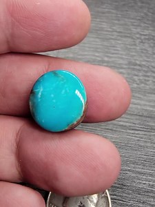 Bisbee Turquoise Cabochon | Stabilized American Turquoise - Etsy