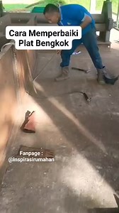 992K views · 2K reactions | Cara Memperbaiki Plat Bengkok #iderumah #tutorial #rumah #fypシ゚シ゚ | One two Creative | Facebook