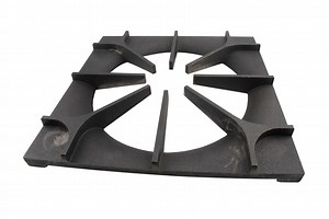 [Hot Item] Floor Moulding Range Burner Grate with Hi-Heat Semigloss Black Paint Coating