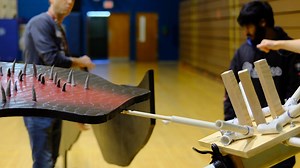 What happens when creativity meets engineering…and a little upside-down inspiration? For our Stranger Things themed Winter Ball, technology and engineering students took on an ambitious challenge: designing and building a life-size Demigorgon from scratch. From studying structure and materials to problem-solving and fabrication, students applied real engineering principles to transform sketches and calculations into a terrifyingly realistic centerpiece. The result? A Demigorgon that didn’t just