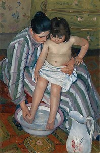 The Child's Bath | Mary Cassatt | Painting Reproduction